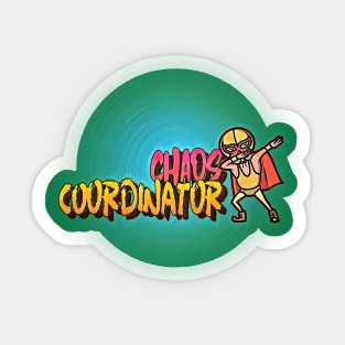 CHAOS Coordinator (dabbing Superhero) Sticker